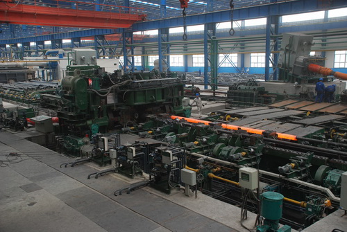 西宁无缝钢管厂家生产线